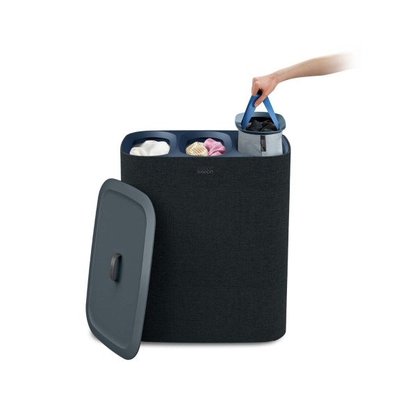 Joseph Joseph Καλάθι απλύτων 90lt 73,5x60,8x40,6 cm μπλε σειρά Tota Trio Joseph Joseph Καλάθι απλύτων 90lt 73,5x60,8x40,6 cm μπλε σειρά Tota Trio