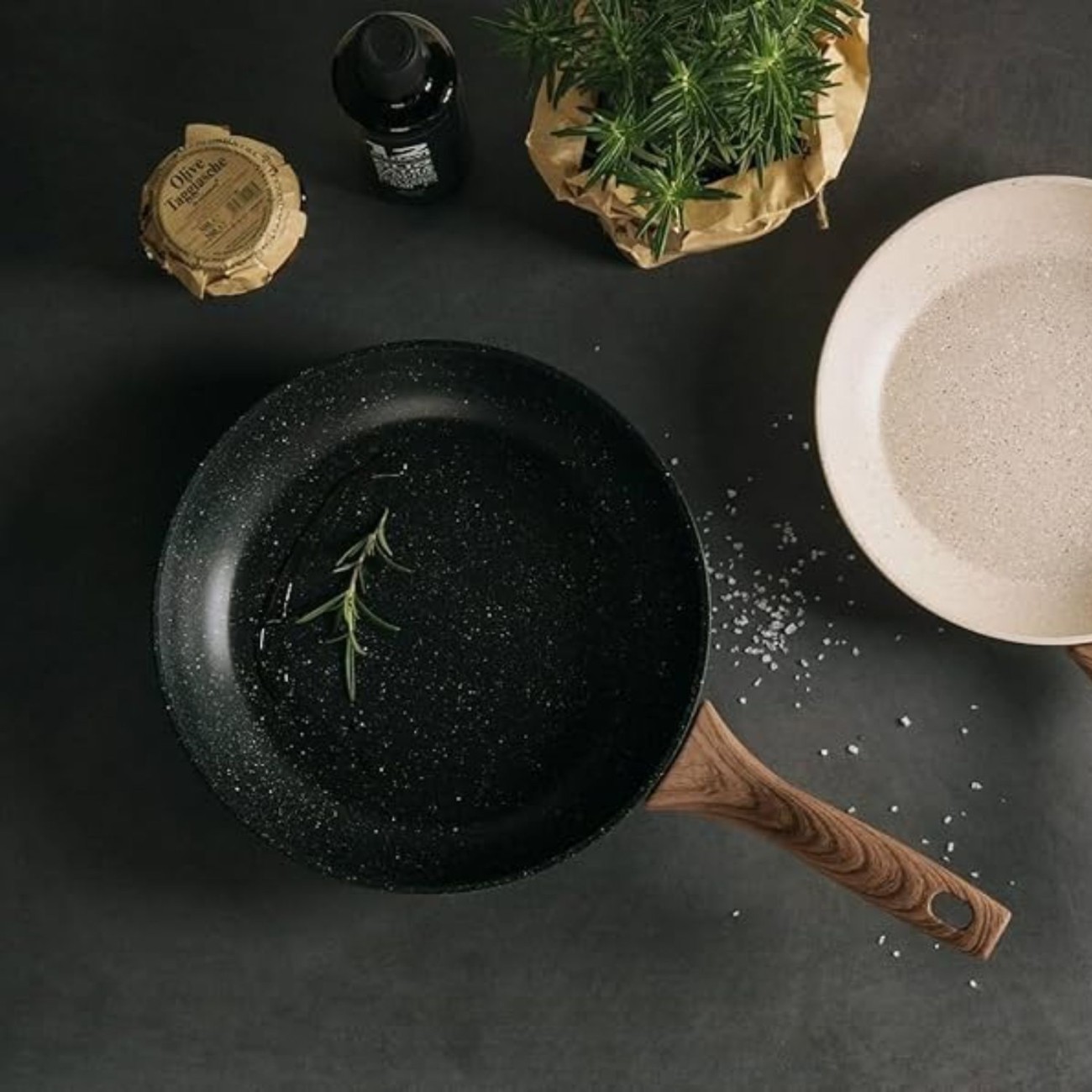 Sambonet Wok Black 28εκ. σειρά Rock 'N' Rose Τηγάνια/Wok
