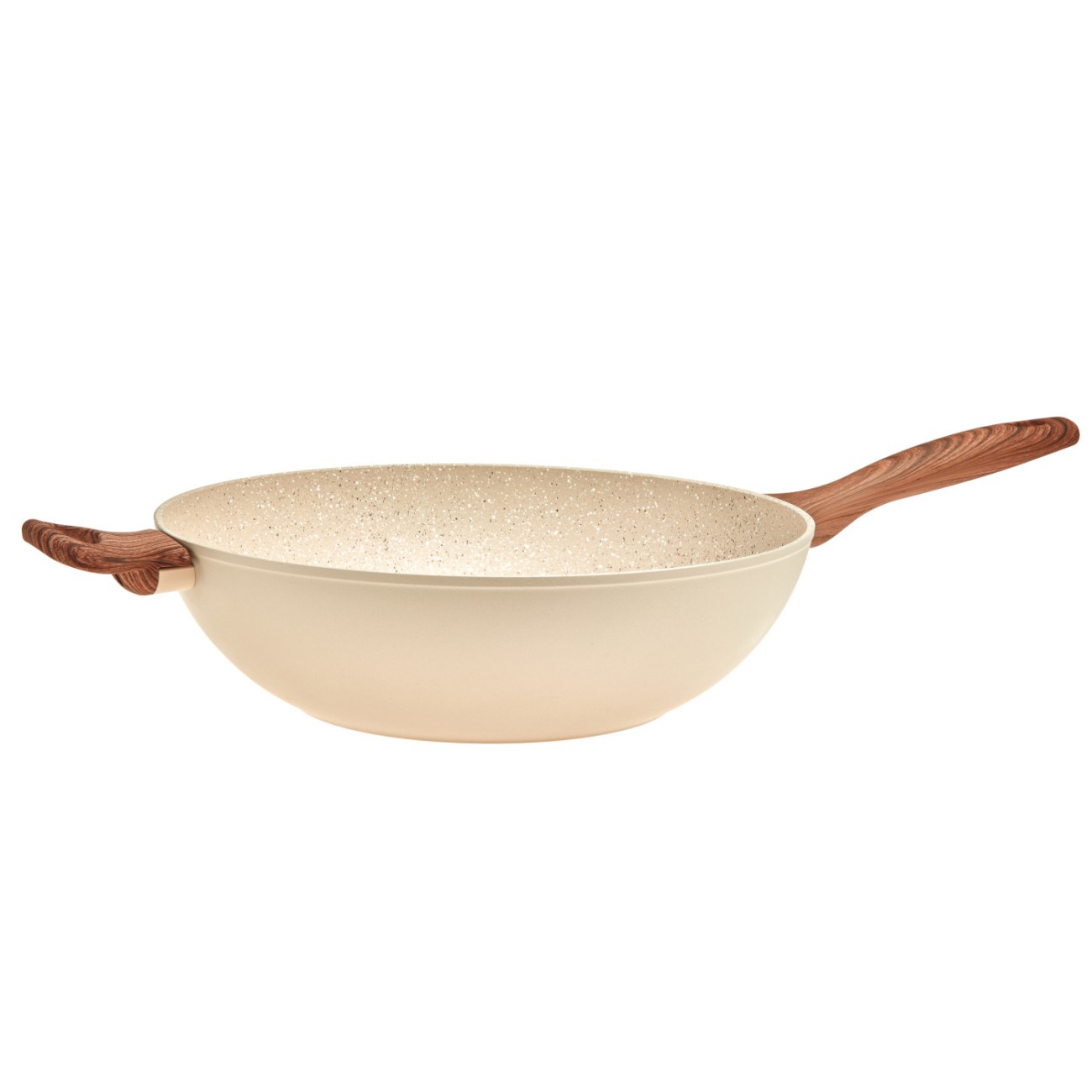 Sambonet Wok 32 εκ./5,7 λτ. με καπάκι Rose σειρά Rock 'N' Rose Τηγάνια/Wok