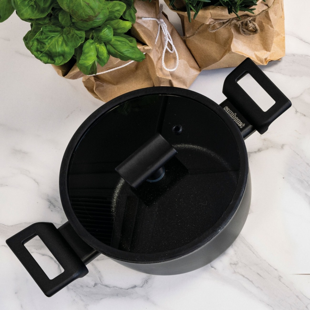 Sambonet Καπάκι 28 εκ. σειρά Titan Pro
 Καπάκια για σκεύη