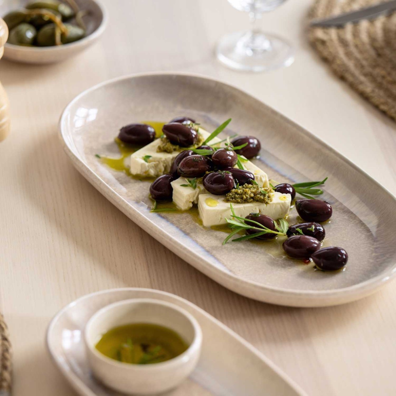 Villeroy & Boch Πιατέλλα οβάλ 34Χ20 εκ. σειρά Perlemor Sand Perlemor by Villeroy & Boch