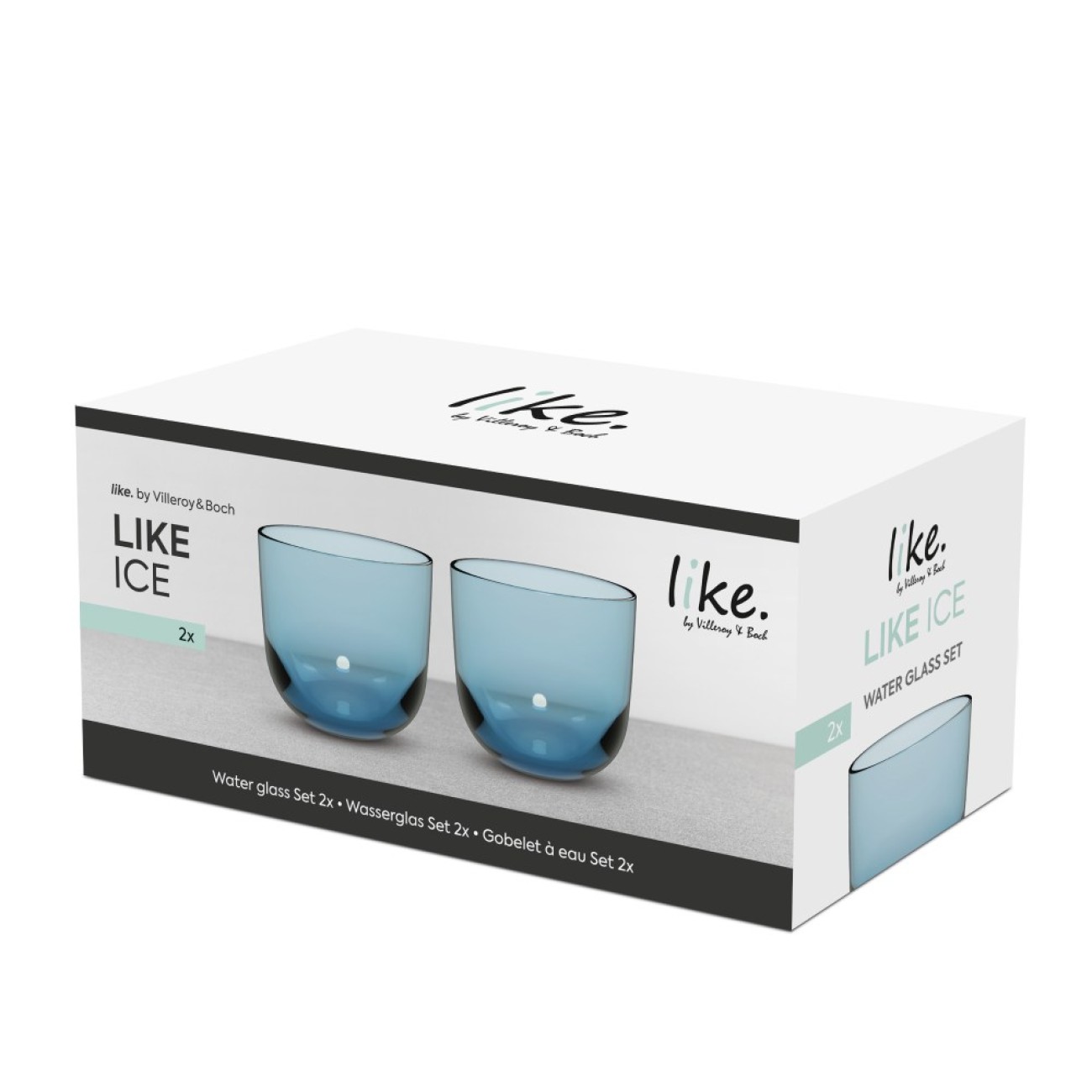Like by Villeroy & Boch Σετ 2 τεμ. Ποτήρια νερού σειρά Like Ice Like by Villeroy & Boch