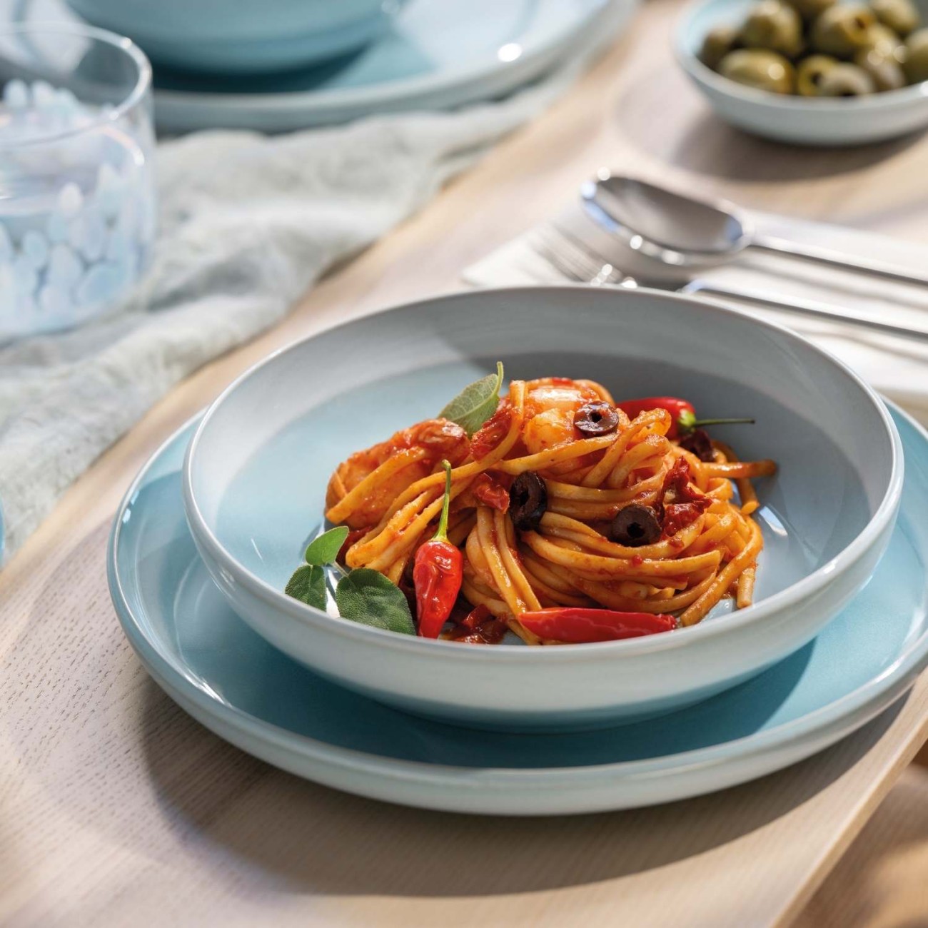 Villeroy & Boch Πιάτο φαγητού 27 εκ. σειρά Perlemor Aqua Perlemor by Villeroy & Boch