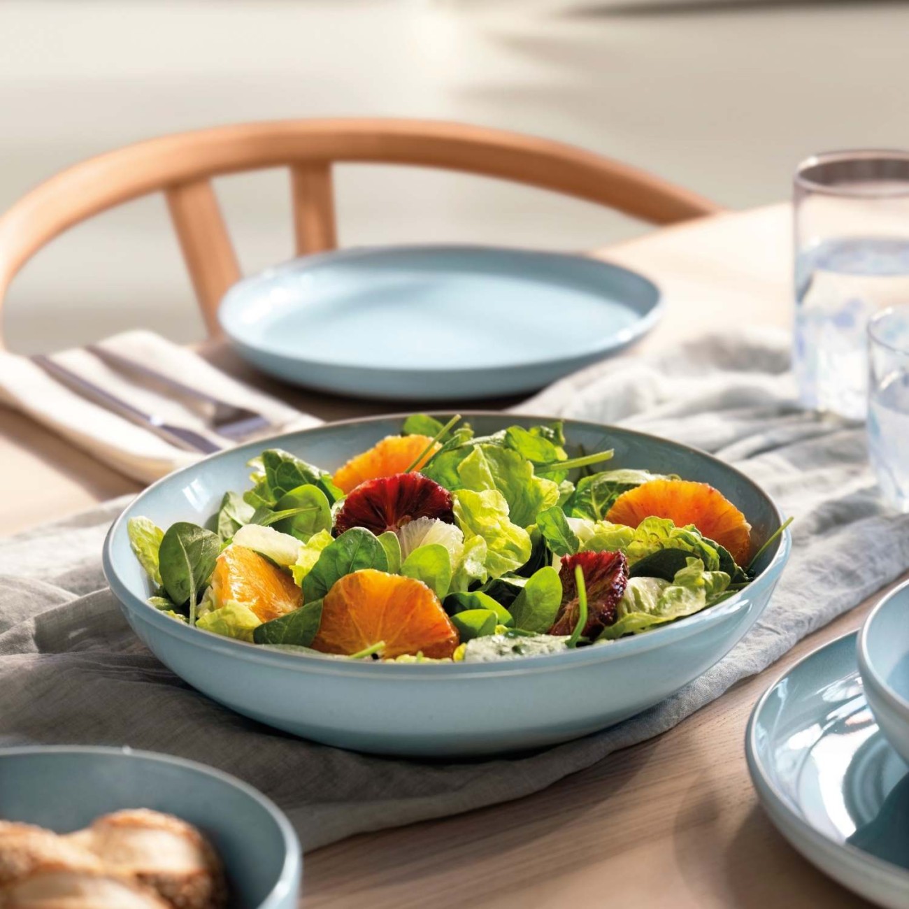 Villeroy & Boch Μπολ ρηχό 26 εκ./1,28 λτ. σειρά Perlemor Aqua Μπολ