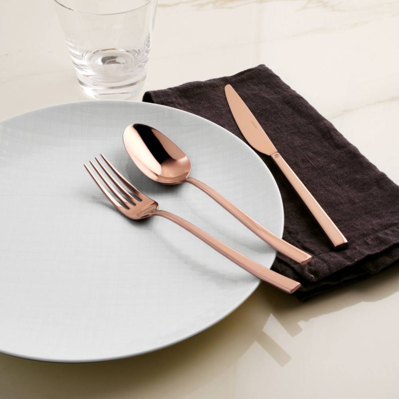 Sambonet Σετ 24 τεμ. μαχαιροπήρουνα σειρά Taste PVD Copper 