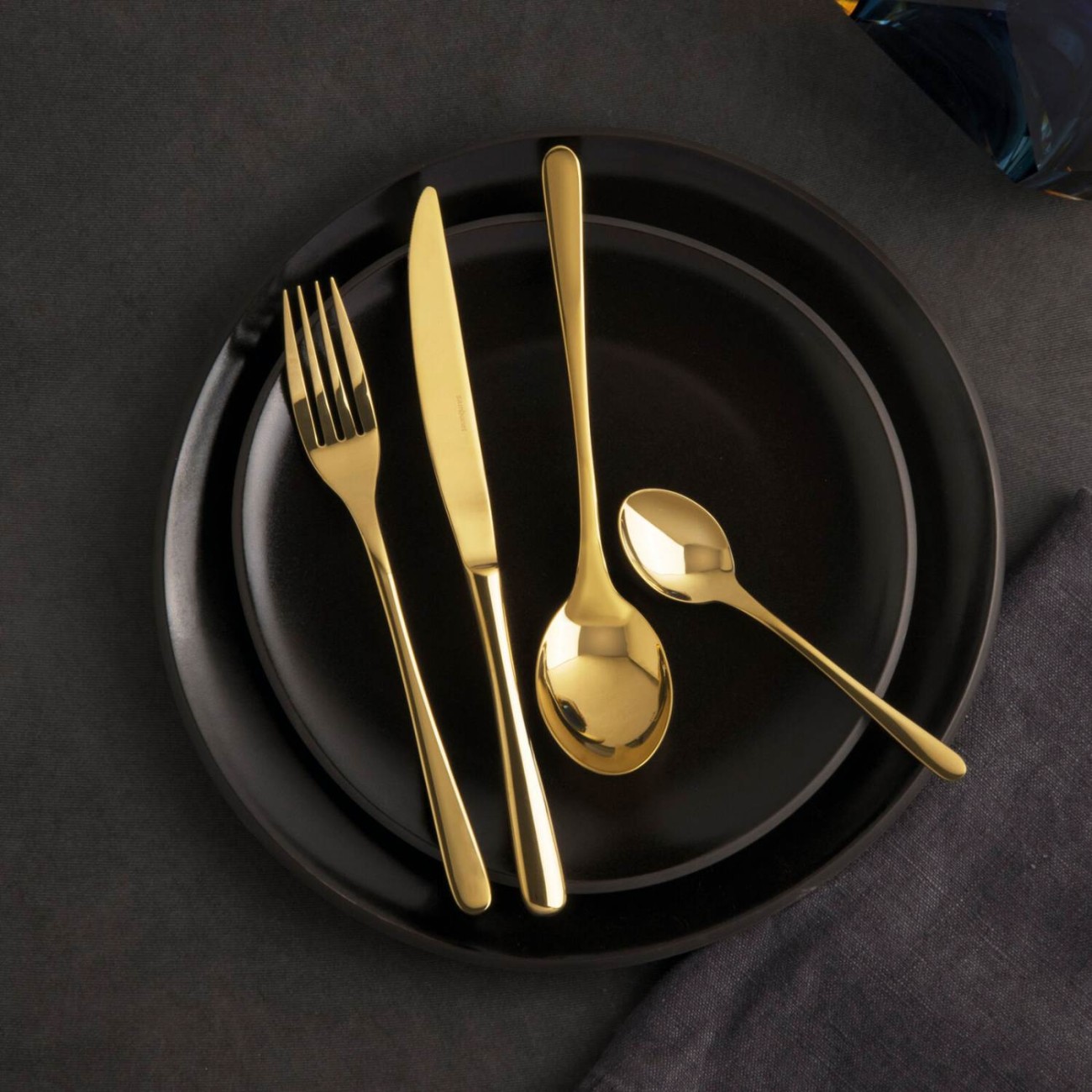 Sambonet Σετ 24 τεμ. Μαχαιροπίρουνα PVD Gold σειρά Taste Προτάσεις Δώρων Γάμου