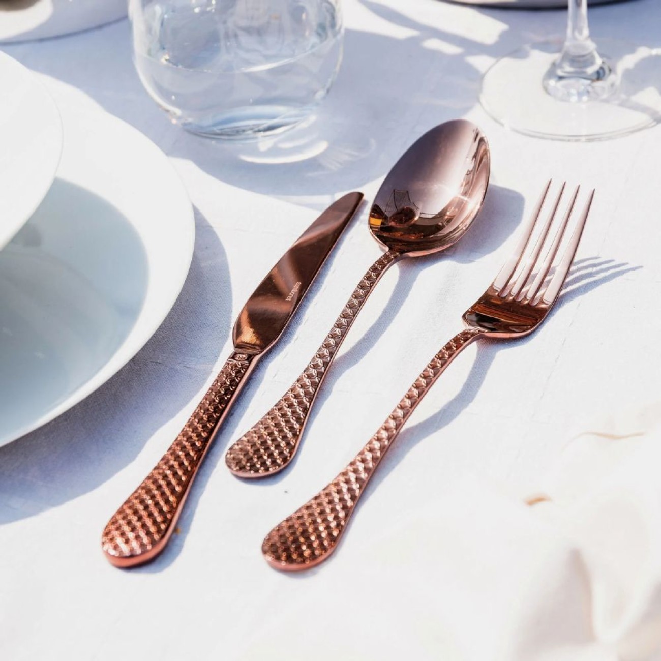 Sambonet Σετ 30 τεμ. μαχαιροπίρουνα PVD Copper σειρά Taormina 