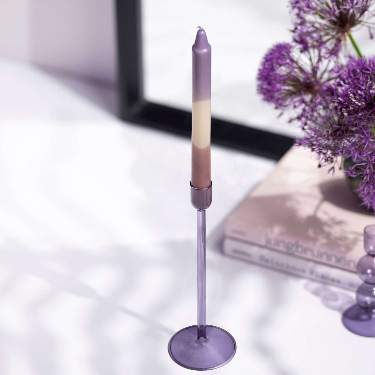 Villeroy & Boch Σετ 2 τεμ. κερί Lavender/Grape σειρά Like Home Κεριά κηροπηγίου