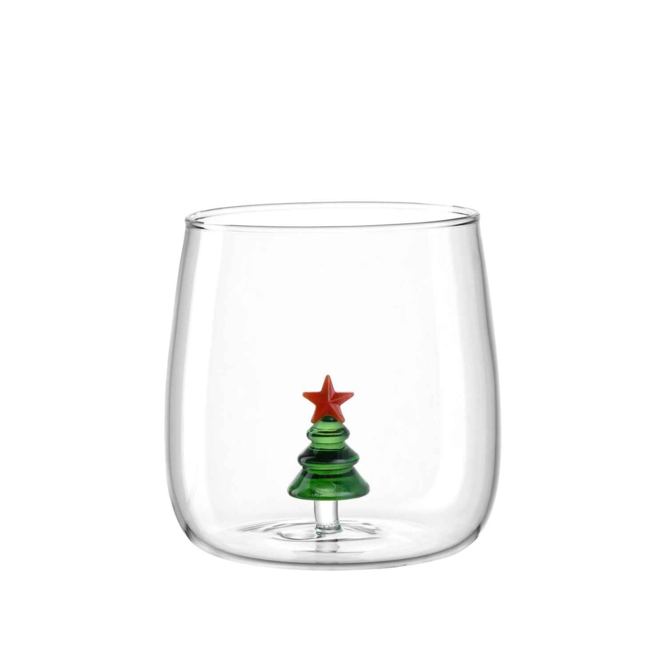 Leonardo Ποτήρι 570 ml Χριστουγεννιάτικο Δέντρο - Gift Box σειρά Riposo Χριστουγεννιάτικα