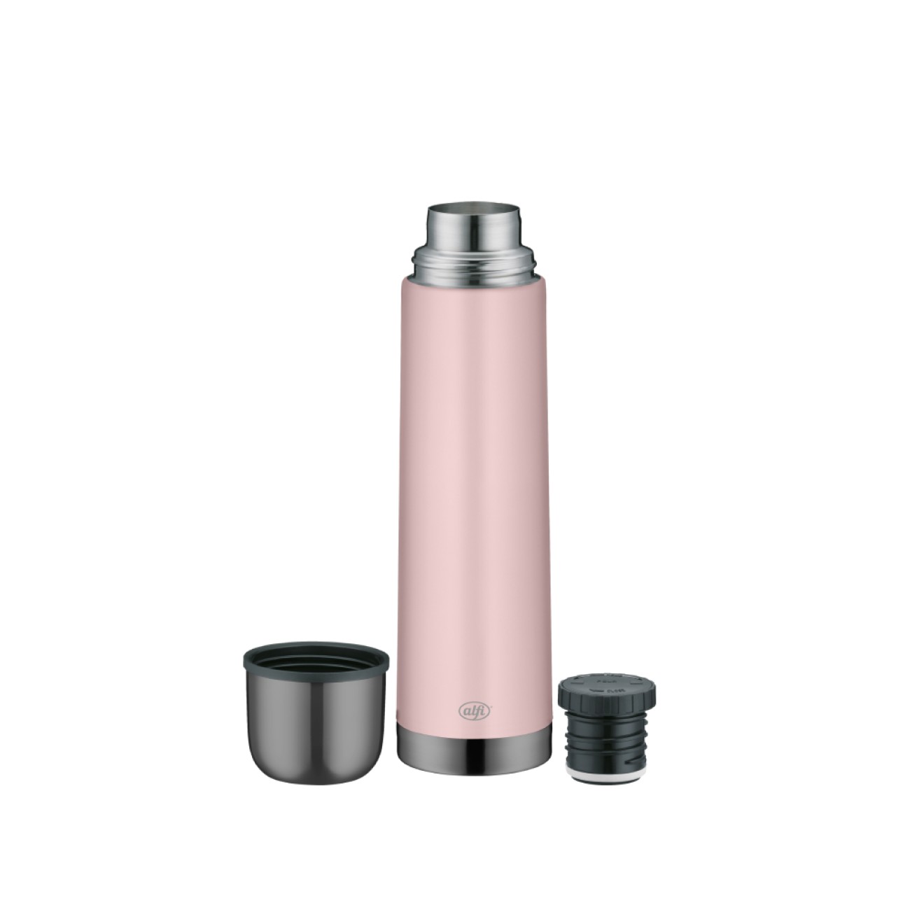 Alfi Θερμός 0,75 λτ pastel rose mat σειρά IsoTherm Eco DV Θερμός/ Κανάτες