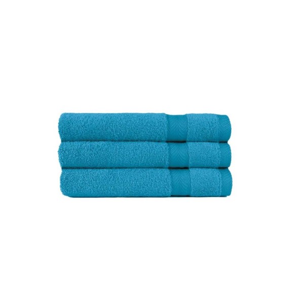 Lasa Home Πετσέτα μπάνιου μικρή 40Χ60εκ. μπλε σειρά Royal Cresent
