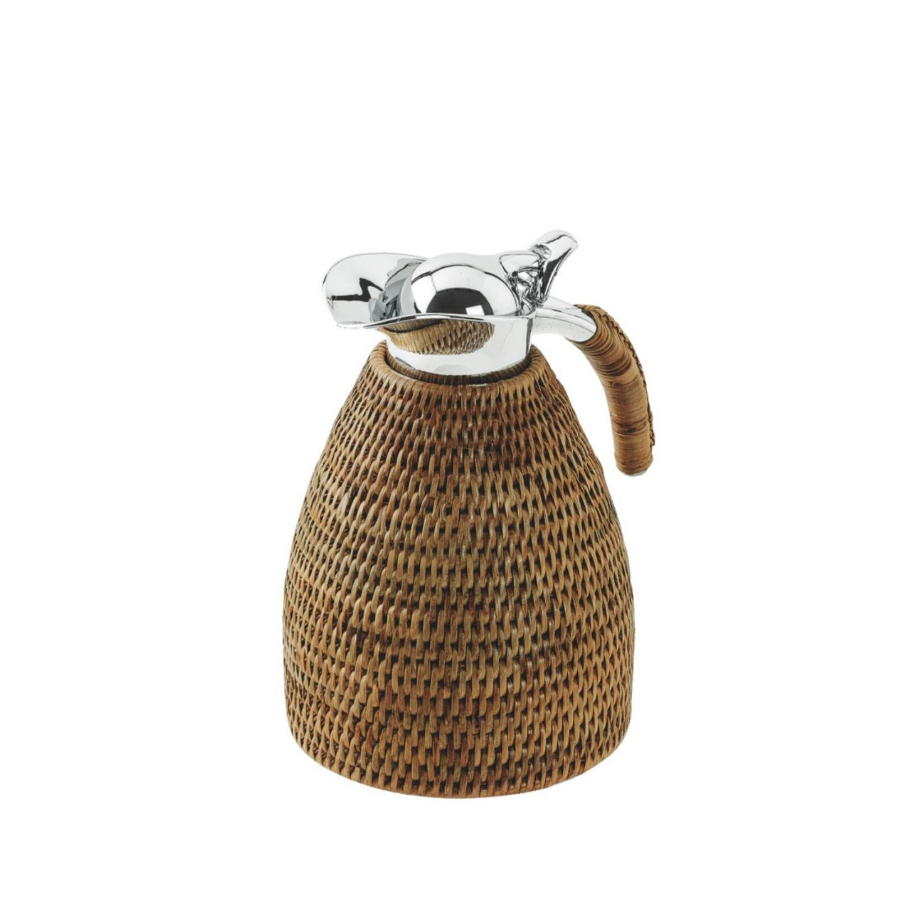 Sambonet Θερμός/κανάτα 1 λτ Rattan Honey Brown σειρά Radici Θερμός Κανάτες/Κούπες