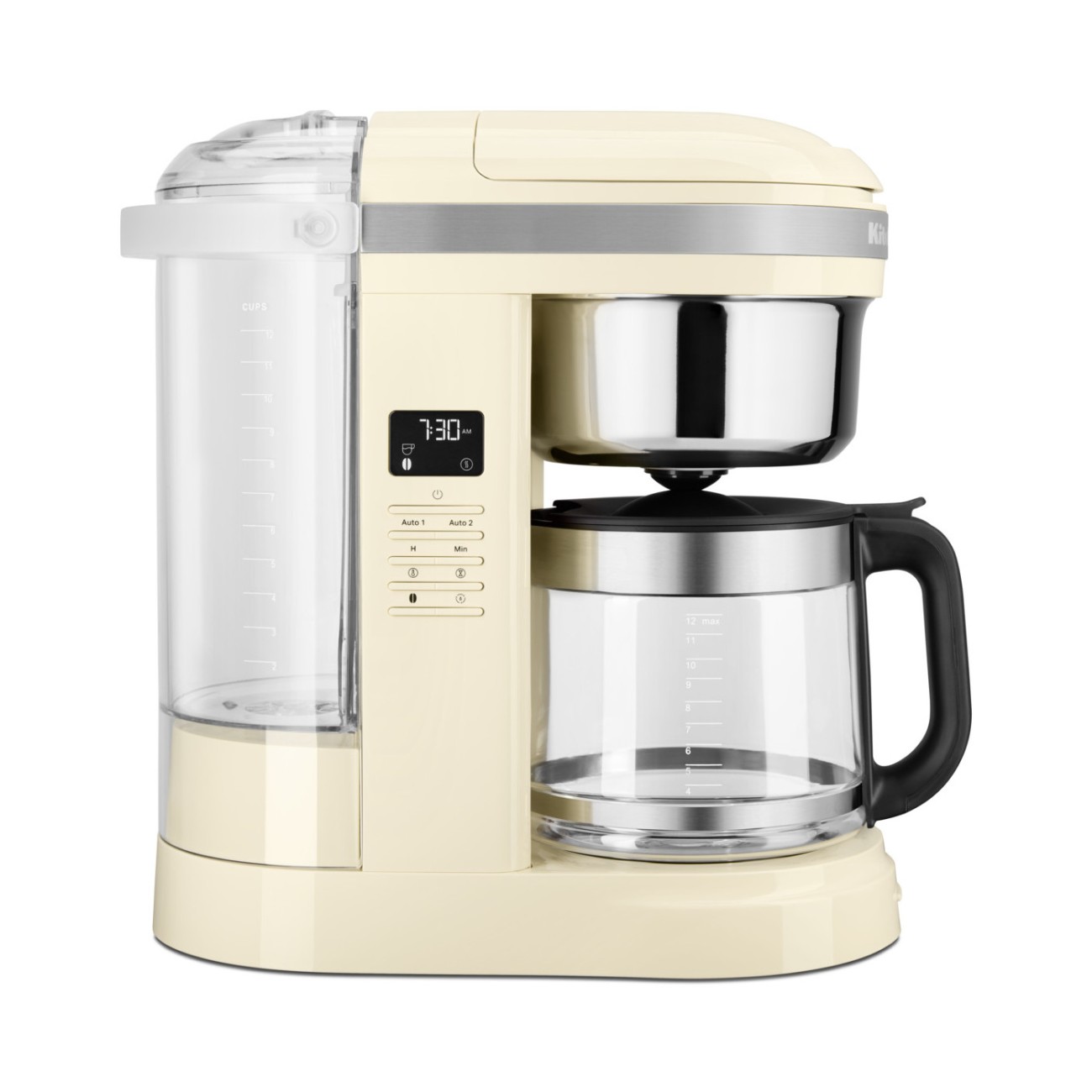 KitchenAid Καφετιέρα 12 φλ. Με σπιράλ κεφαλή Drip Coffee Almond Cream Καφετιέρες