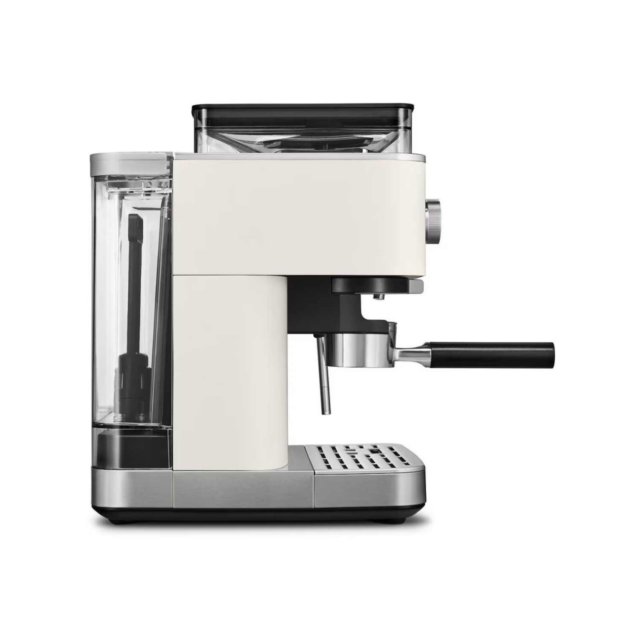 KitchenAid Μηχανή εσπρέσσο με μύλο άλεσης ημιαυτόματη Porcelain White Αυτόματες Καφετιέρες