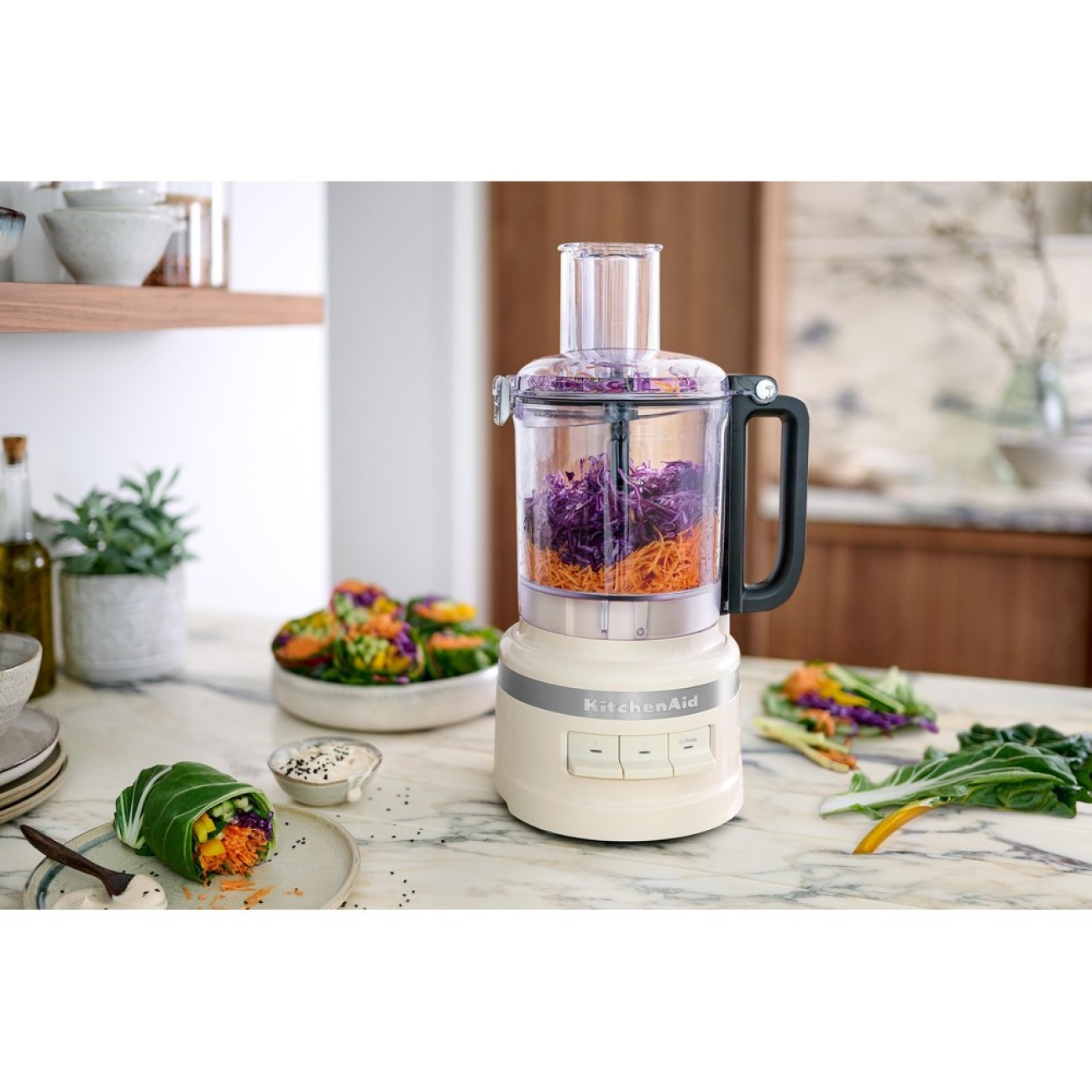 KitchenAid Κουζινομηχανή 2,10 λτ./9 φλυτζ. Κρεμ
 Κουζινομηχανές