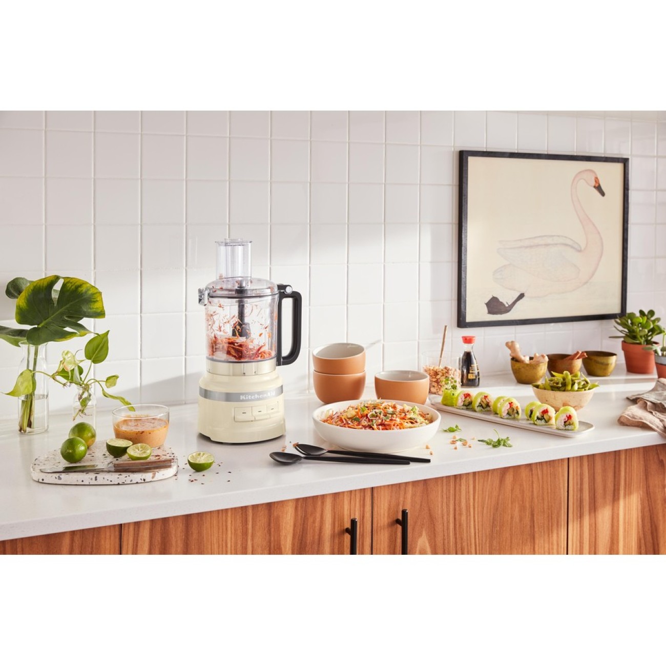 KitchenAid Κουζινομηχανή 2,10 λτ./9 φλυτζ. Κρεμ
 Κουζινομηχανές