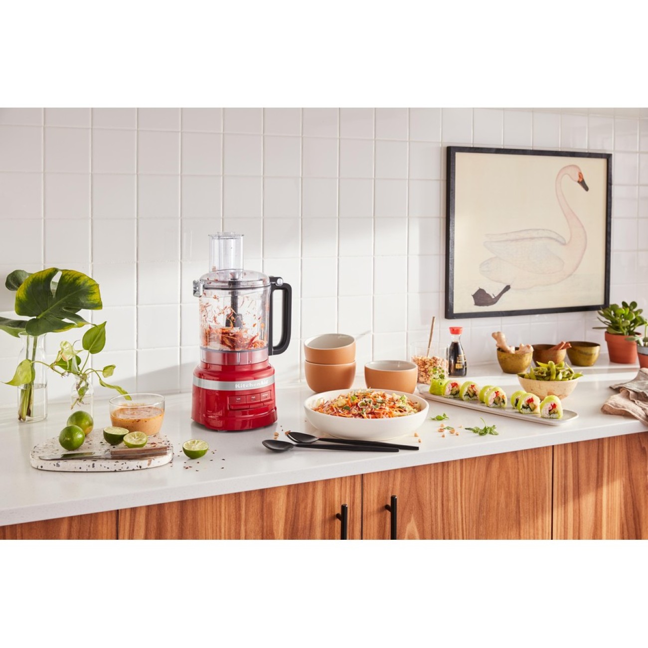 KitchenAid Κουζινομηχανή 2,10 λτ./9 φλυτζ. κόκκινη 
 Κουζινομηχανές