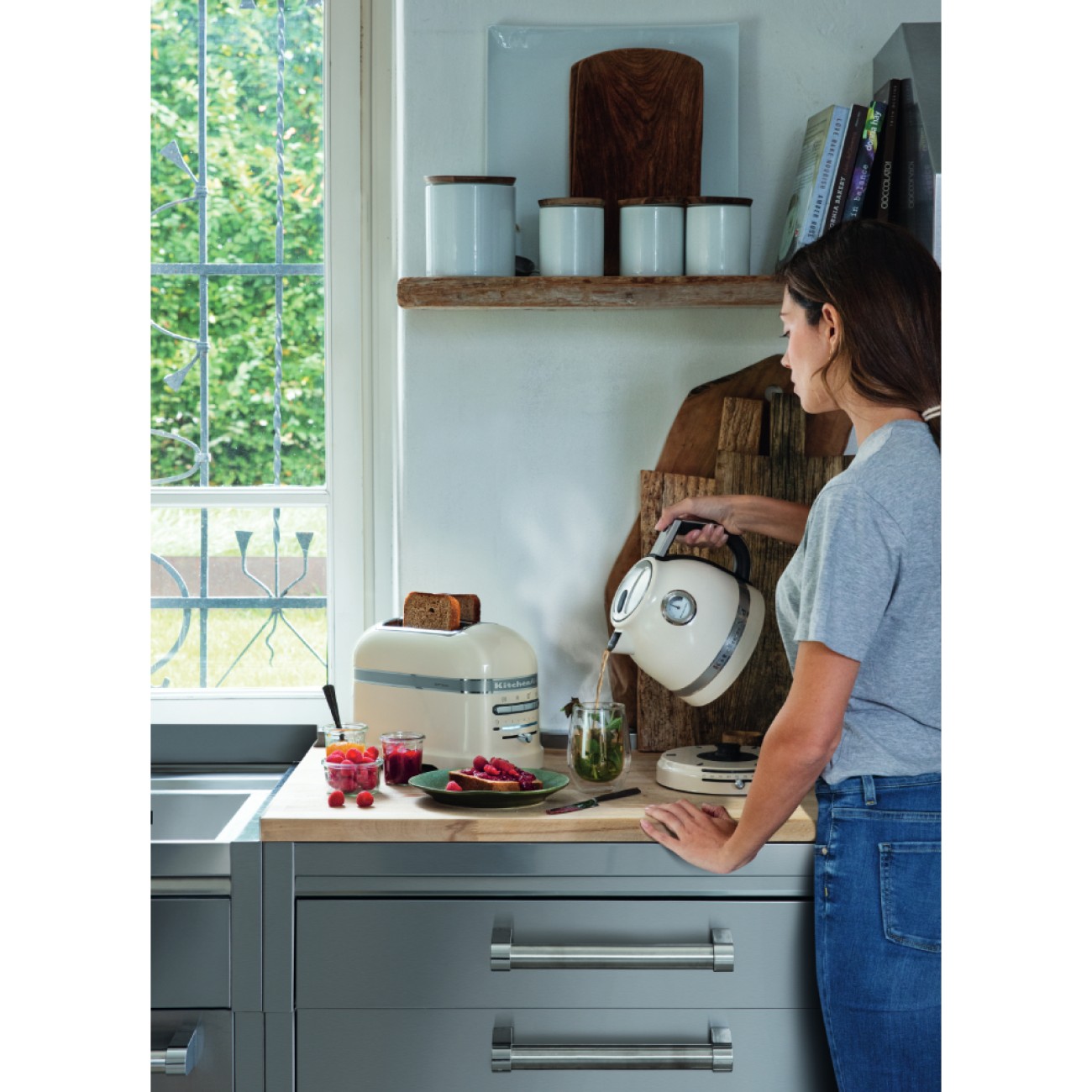 KitchenAid Φρυγανιέρα Κρεμ 2 θέσεων σειρά Artisan Φρυγανιέρες