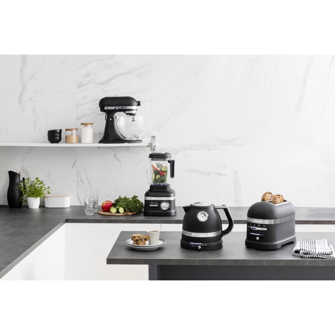 KitchenAid Φρυγανιέρα Cast Iron Black 2 θέσεων σειρά Artisan Φρυγανιέρες