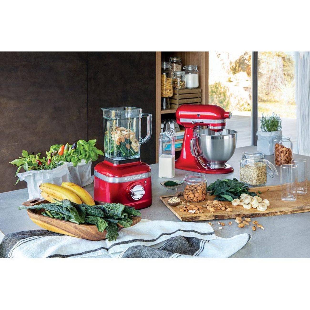 KitchenAid Μπλέντερ 1,4 λτ. Empire Red σειρά Artisan K400 Μπλέντερ