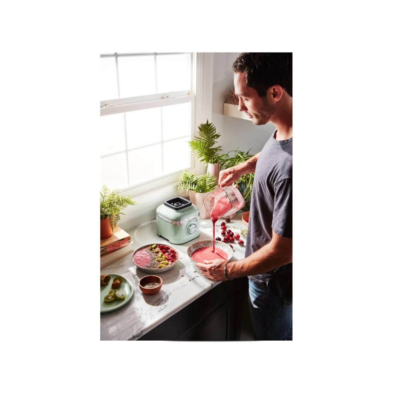 KitchenAid Μπλέντερ 1,4 λτ. Pistachio σειρά Artisan K400 Μπλέντερ