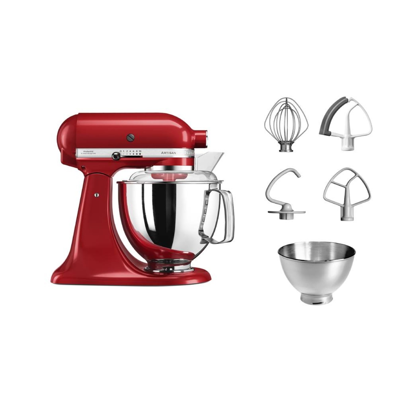 KitchenAid Μίξερ 4,8 λτ. Empire Red σειρά Artisan
 Μίξερ