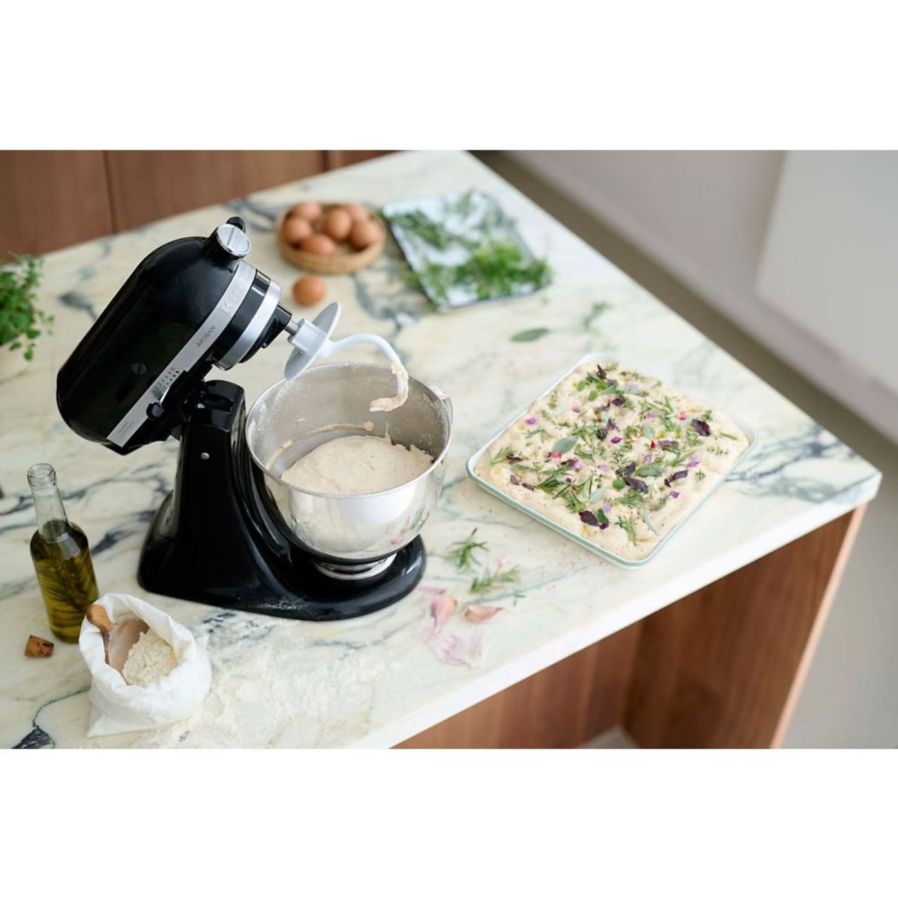 KitchenAid Μίξερ 4,8 lt Onyx Black σειρά Artisan Μίξερ & Κουζινομηχανές