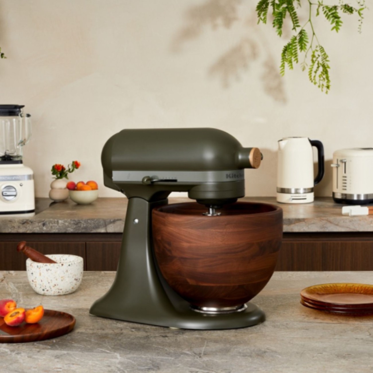 KitchenAid Μίξερ 4,8 λτ. Evergreen Design κομπλέ σειρά Artisan Μίξερ