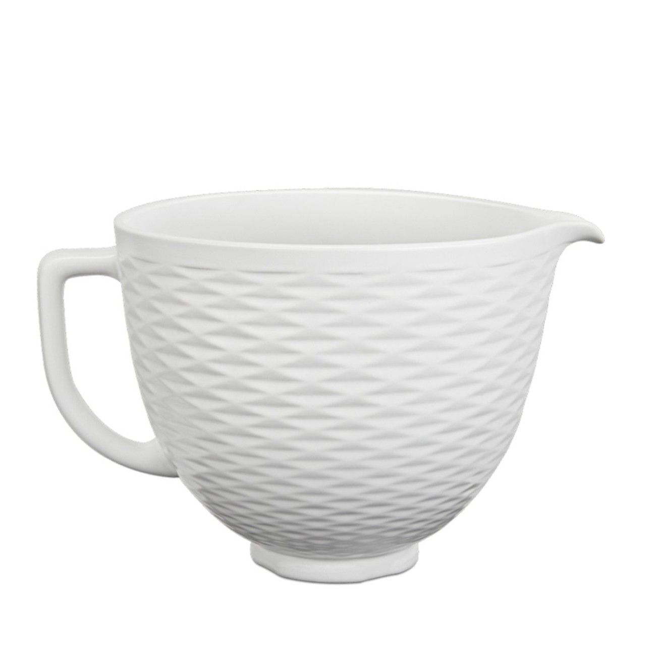 KitchenAid Μπολ κεραμικό 4,7 λτ. - 3D White Εξαρτήματα & Μπολ Μίξερ