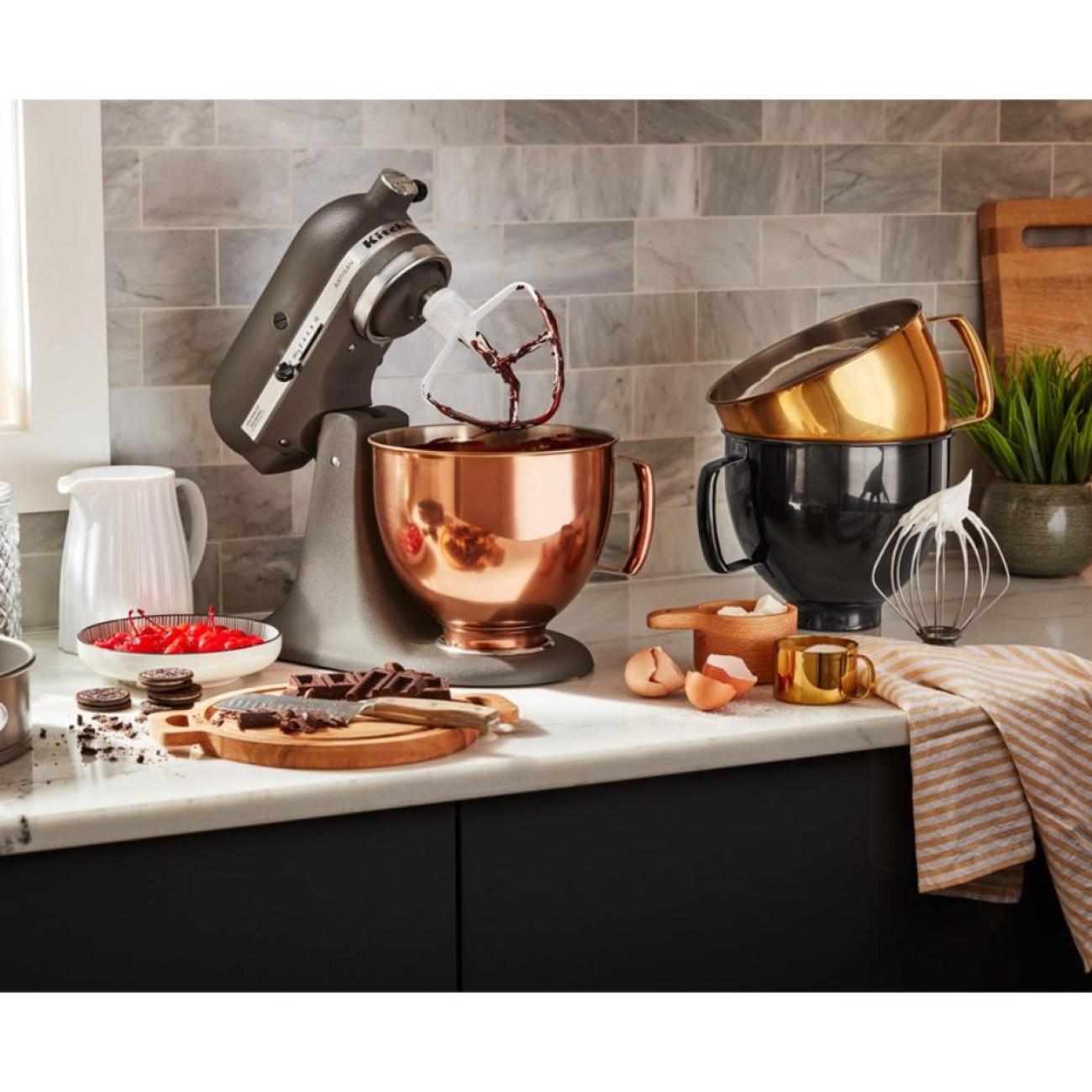 KitchenAid Μπολ ανοξείδωτο 4,8 λτ. Radiant Copper
 Εξαρτήματα & Μπολ Μίξερ