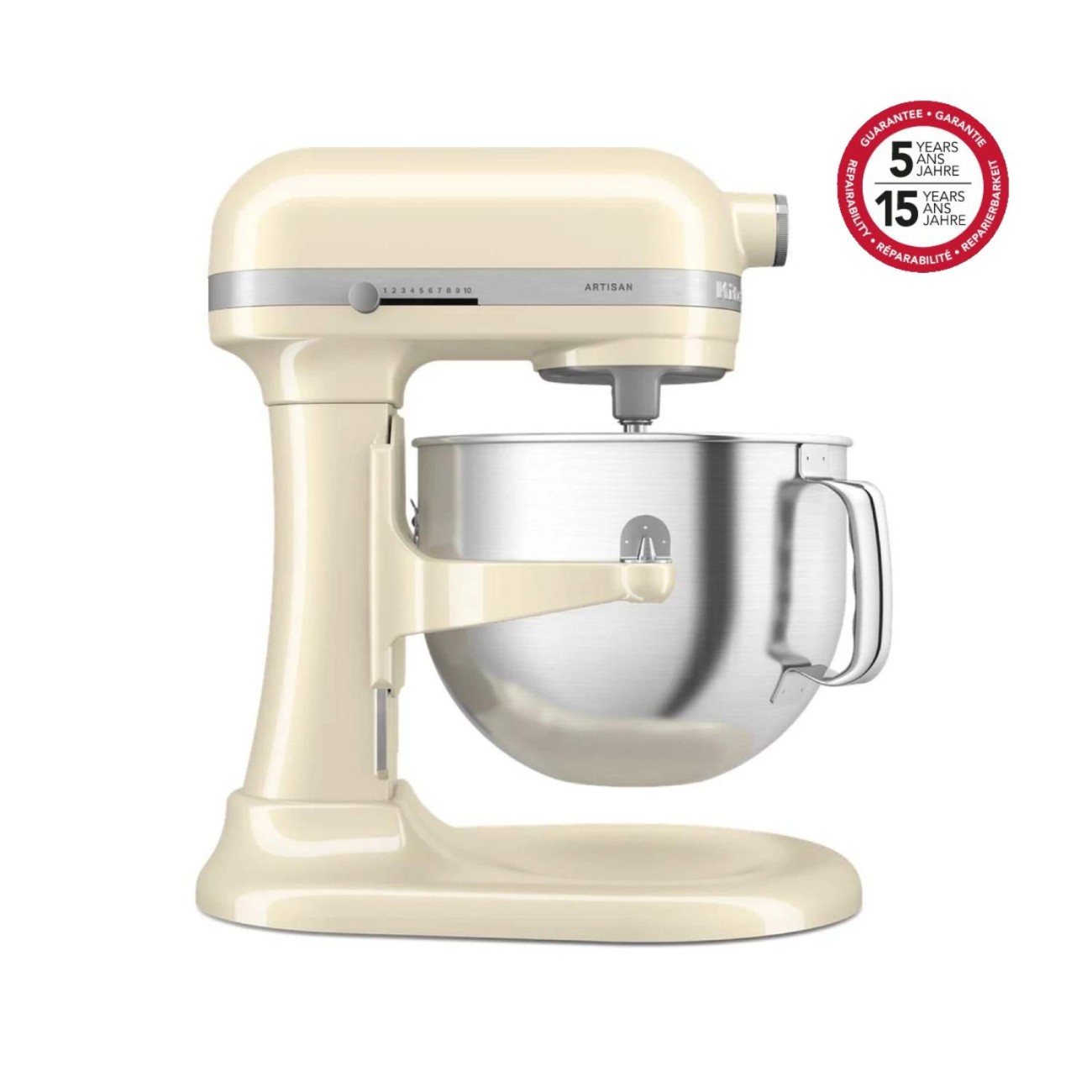 KitchenAid Μίξερ 6,6 λτ. Bowl lift Almond Cream σειρά Artisan Μίξερ