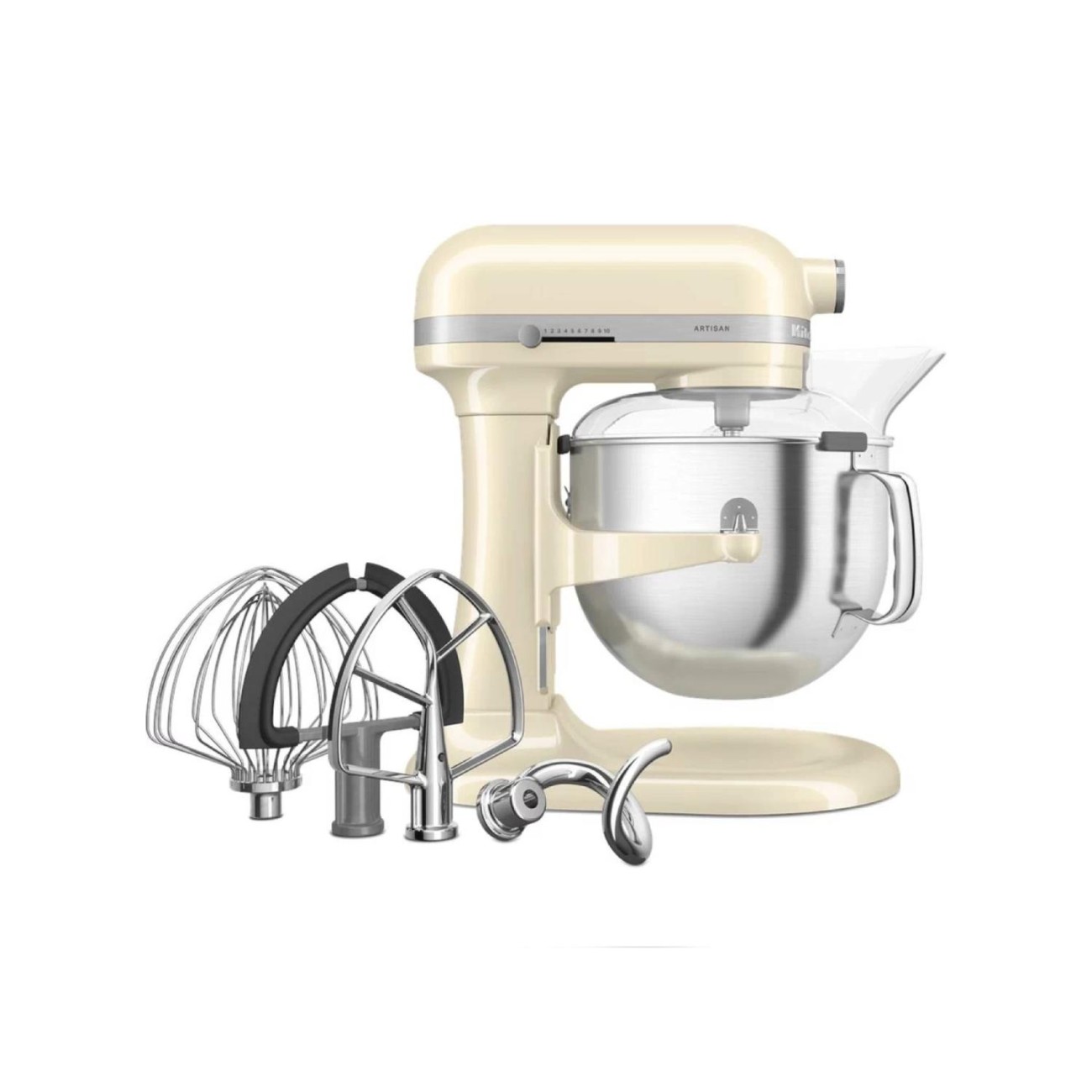 KitchenAid Μίξερ 6,6 λτ. Bowl lift Almond Cream σειρά Artisan Μίξερ