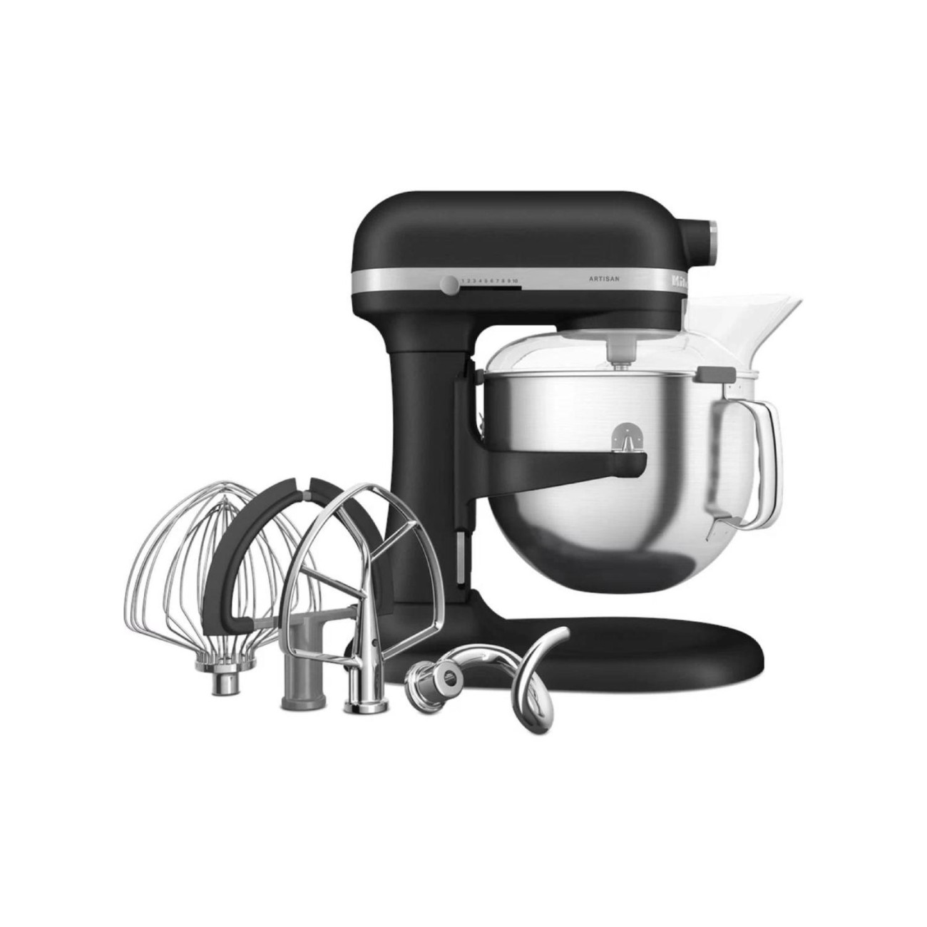 KitchenAid Μίξερ 6,6 λτ. Bowl lift Cast Iron Black σειρά Artisan Μίξερ