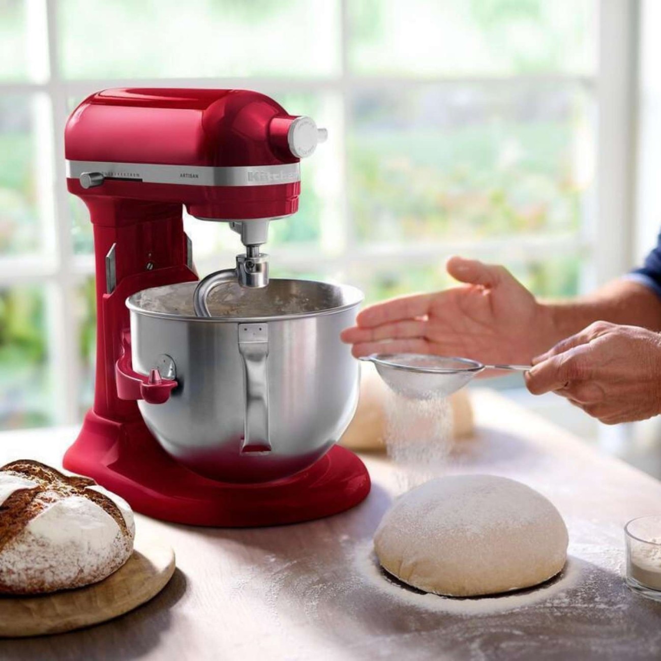 KitchenAid Μίξερ 6,6 λτ. Bowl lift Candy Apple σειρά Artisan Μίξερ