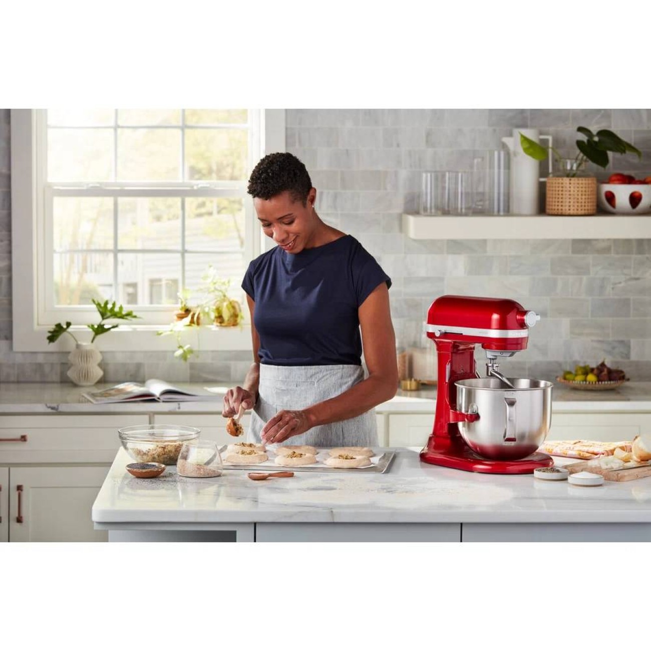 KitchenAid Μίξερ 6,6 λτ. Bowl lift Empire Red σειρά Artisan Μίξερ