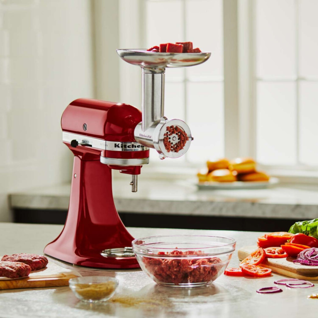 KitchenAid Εξάρτημα Κρεατομηχανή Metal  Εξαρτήματα & Μπολ Μίξερ