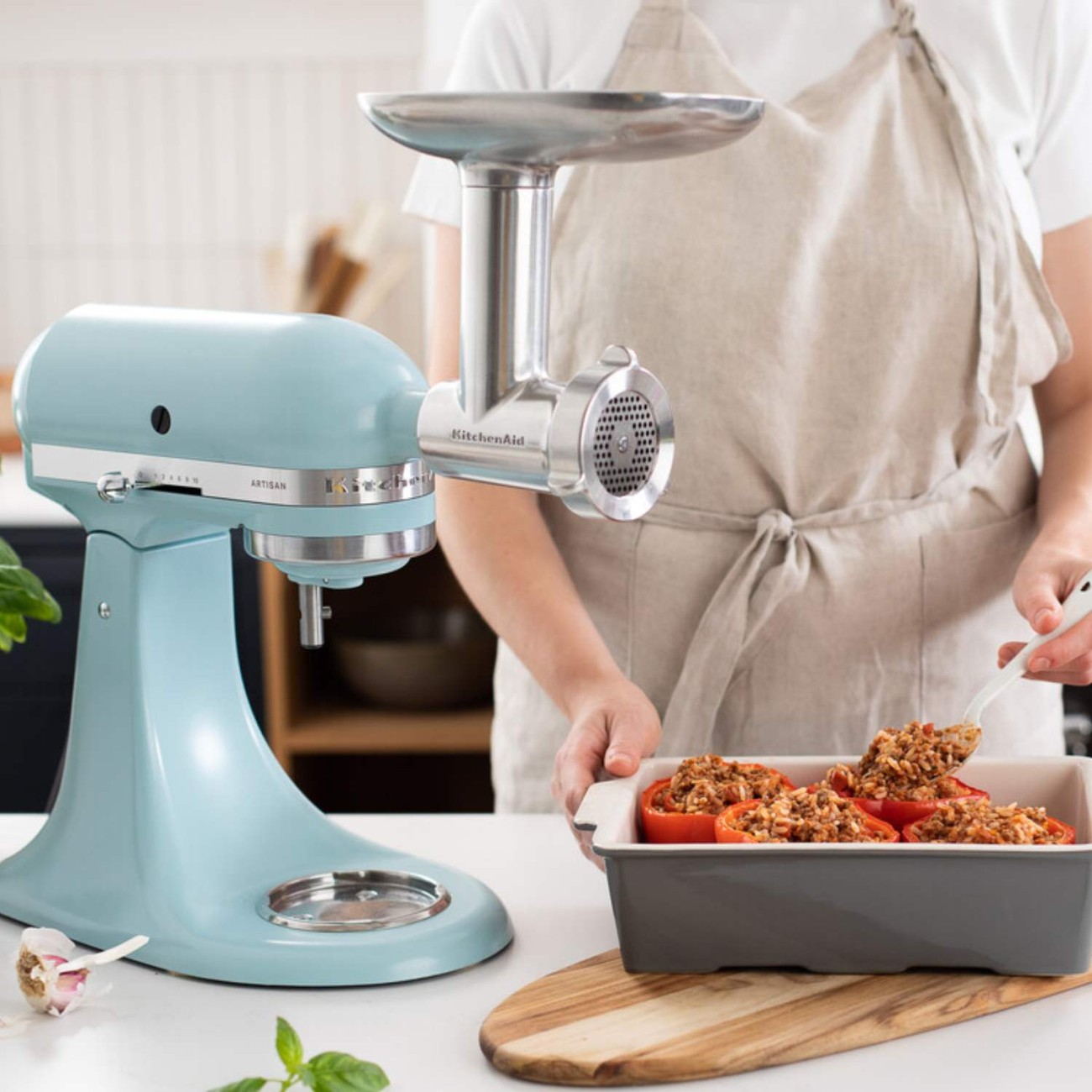 KitchenAid Εξάρτημα Κρεατομηχανή Metal  Εξαρτήματα & Μπολ Μίξερ