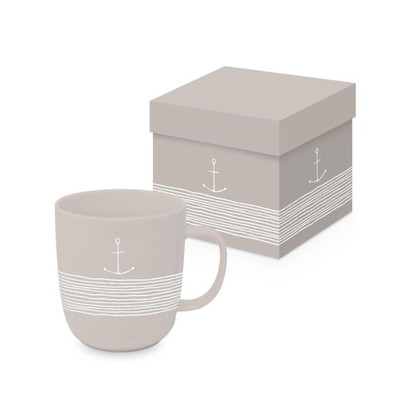 Paperproducts Design - PPD Κούπα 400ml taupe σε κουτί σειρά Pure Anchor Paperproducts Design - PPD Κούπα 400ml taupe σε κουτί σειρά Pure Anchor
