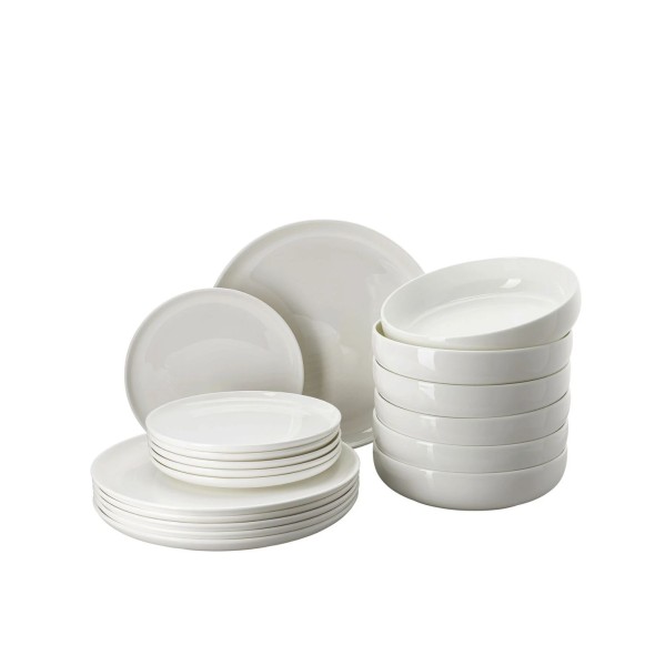 Rosenthal Σετ φαγητού 18 τεμ. σειρά Jade Lift White
