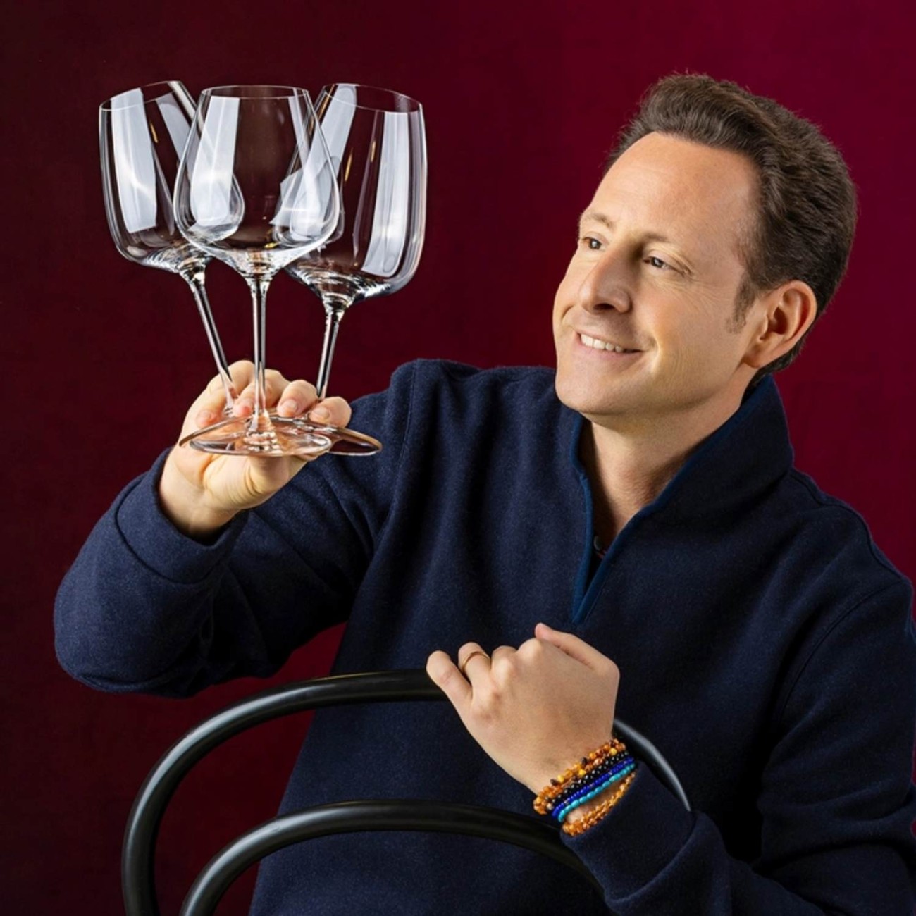 Riedel Σετ 2 τεμ ποτήρι Pinot Noir/Nebbiolo/Aperitivo 750 ccm σειρά Grape@Riedel Ποτήρια Κρασιού
