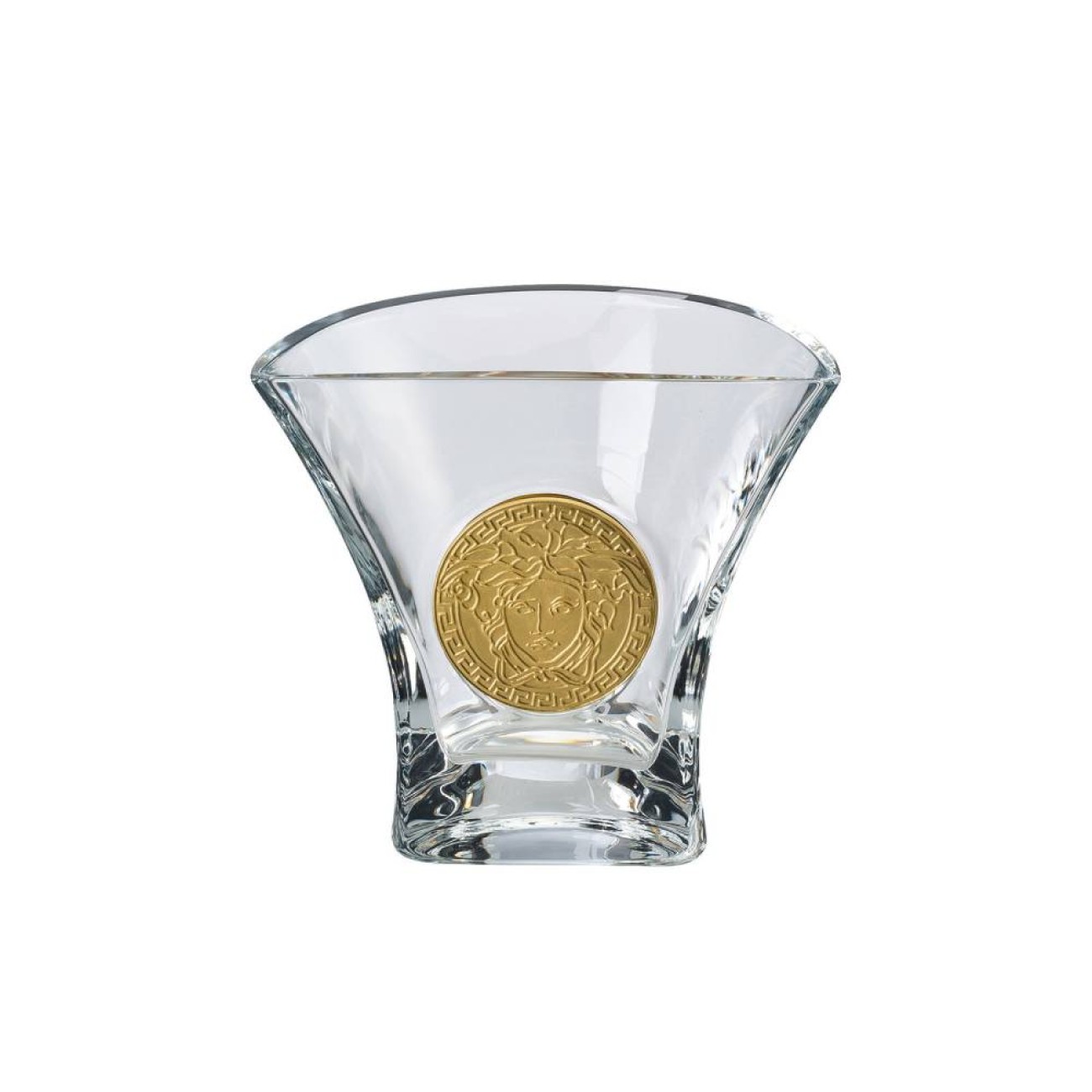 Rosenthal/Versace Βάζο 18εκ. σειρά Medusa Madness Clear Medusa Madness Clear by Rosenthal/ Versace