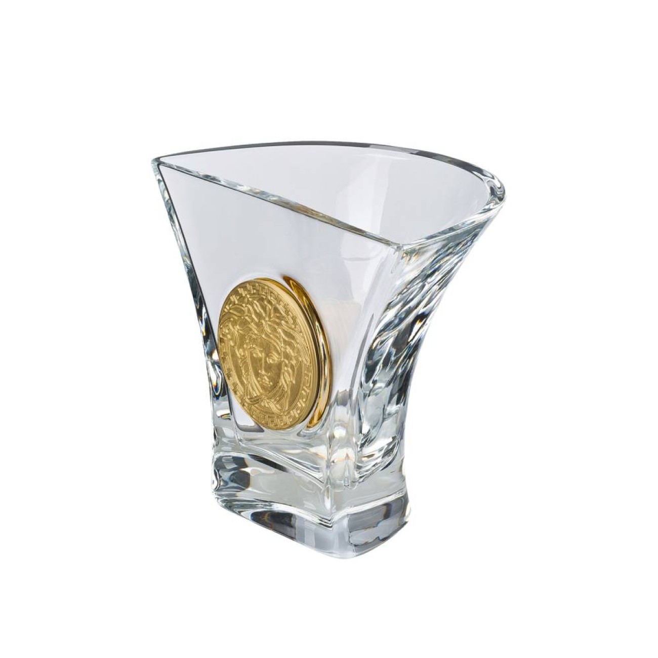 Rosenthal/Versace Βάζο 18εκ. σειρά Medusa Madness Clear Medusa Madness Clear by Rosenthal/ Versace