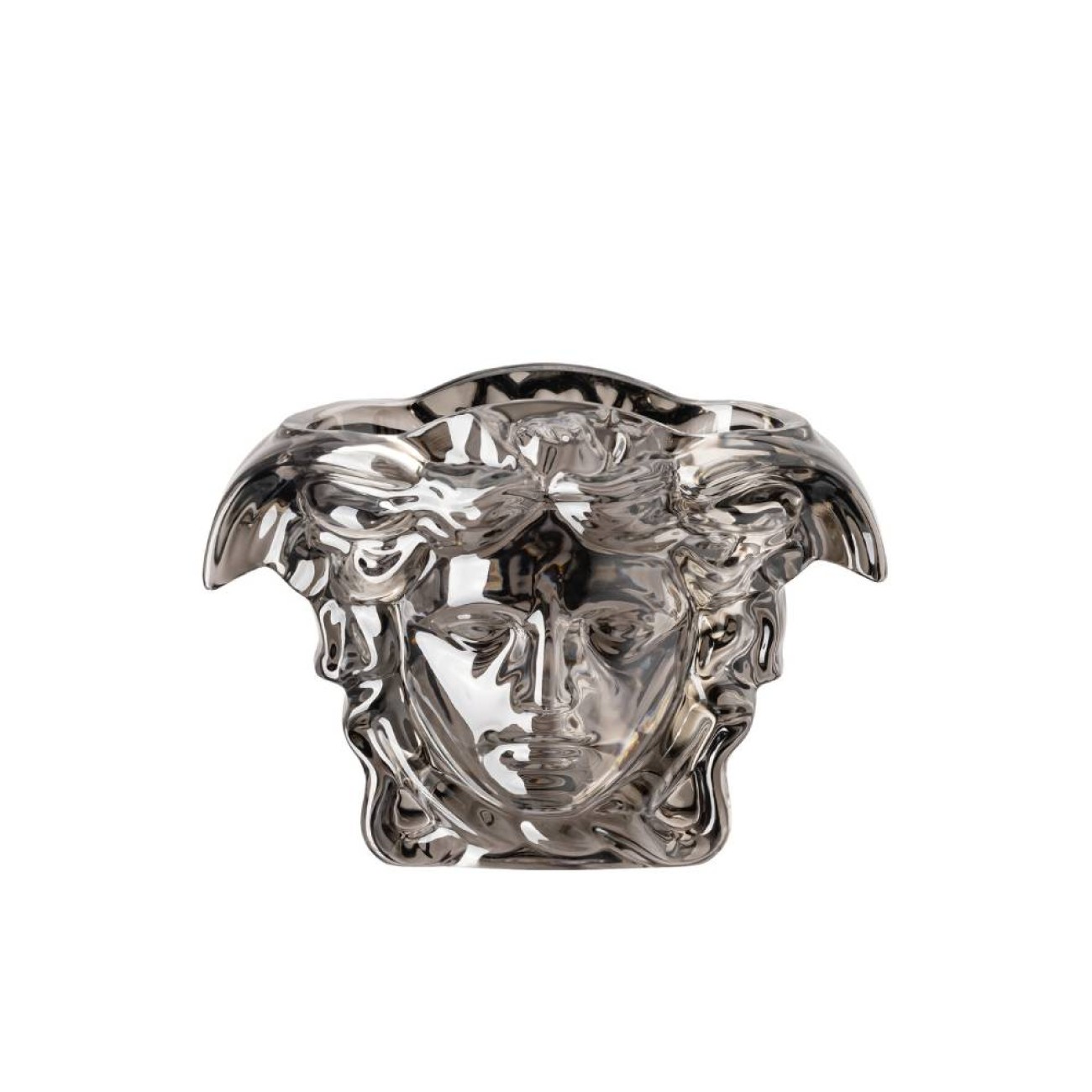 Rosenthal/ Versace Βάζο 19 εκ. Black Crystal σειρά Medusa Grande Χριστουγεννιάτικα δώρα