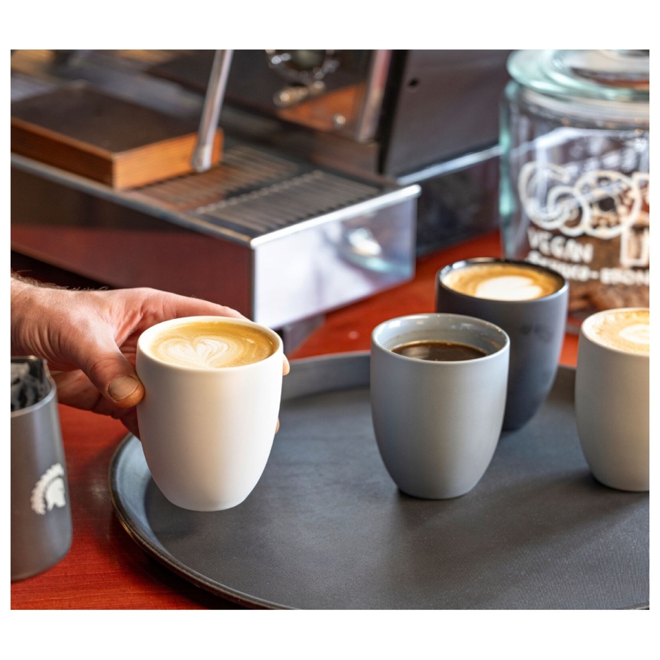Rosenthal Κούπα με διπλά τοιχώματα 0,30 λτ Gentle Grey σειρα the mug+
 Καφές/ Τσάι