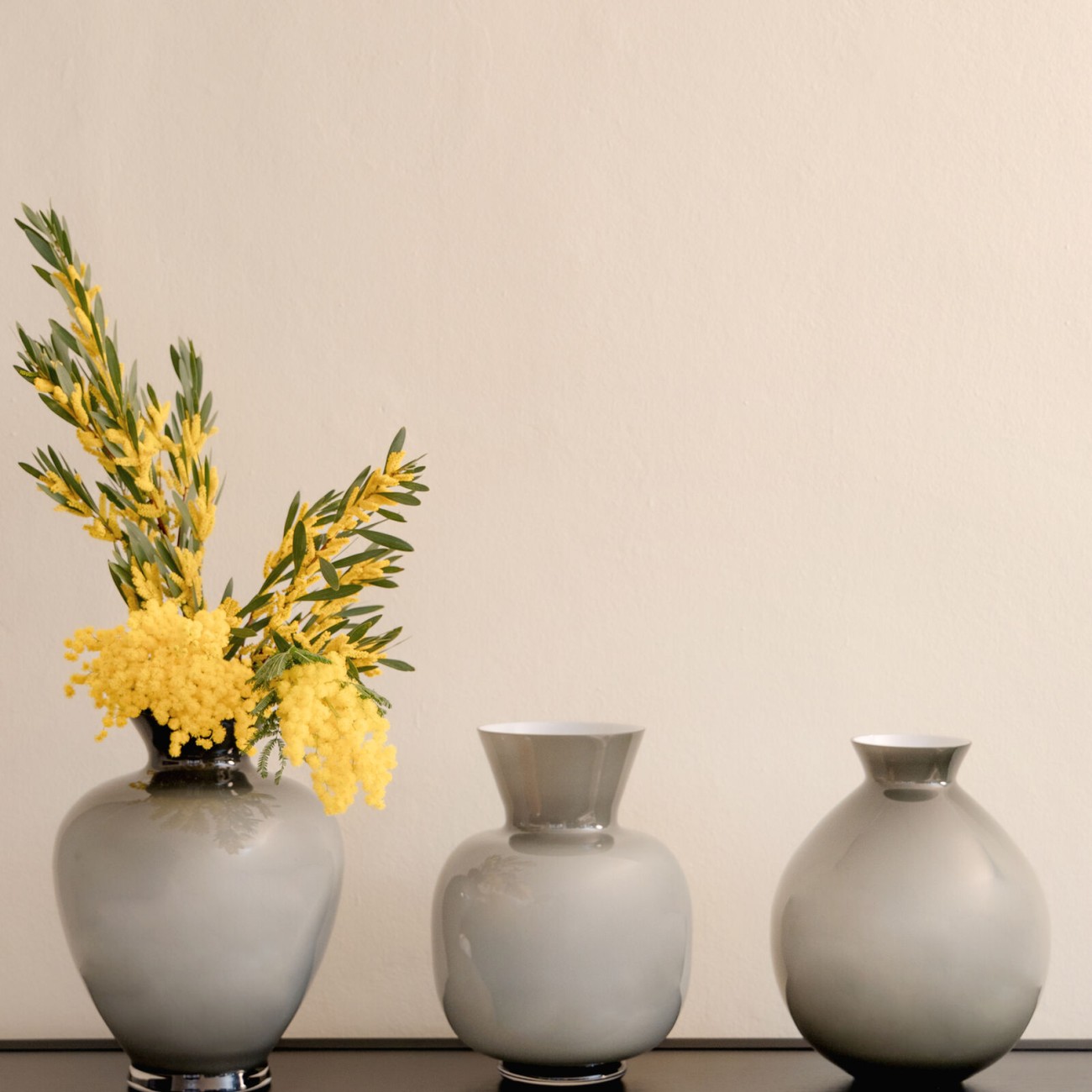 Rosenthal Βάζο 36 εκ. Grey σειρά Gianna Βάζα