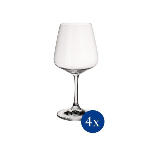 Villeroy & Boch Σετ 4 τεμαχίων Κρυστάλλινα Ποτήρια κόκκινου κρασιού σειρά Ovid Villeroy & Boch Σετ 4 τεμαχίων Κρυστάλλινα Ποτήρια κόκκινου κρασιού σειρά Ovid