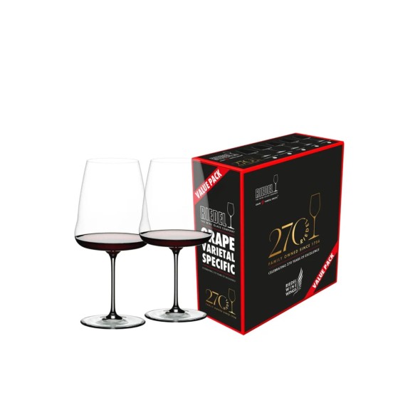 Riedel Σετ 2 τεμ. ποτήρια Cabernet/Merlot 1002 ccm 270 Years σειρά WineWings Riedel Σετ 2 τεμ. ποτήρια Cabernet/Merlot 1002 ccm 270 Years σειρά WineWings