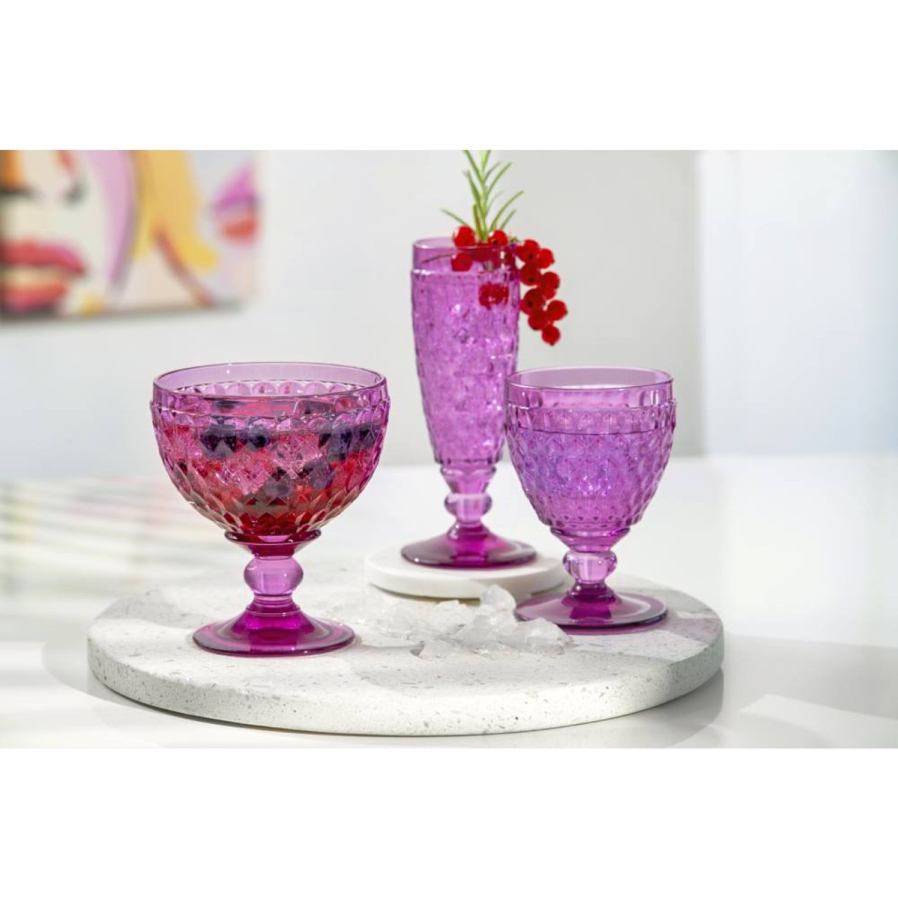 Villeroy & Boch Ποτήρι λευκού κρασιού 0,23λτ. σειρά Boston Berry
 Boston by Villeroy & Boch