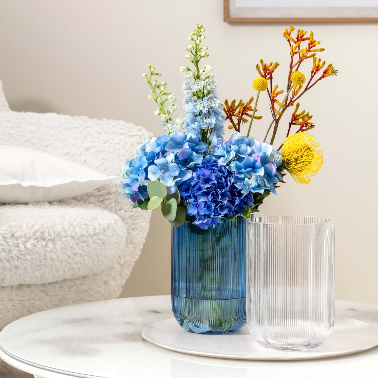 Villeroy & Boch Βάζο 22 εκ. σειρά Fleur Bleu Βάζα