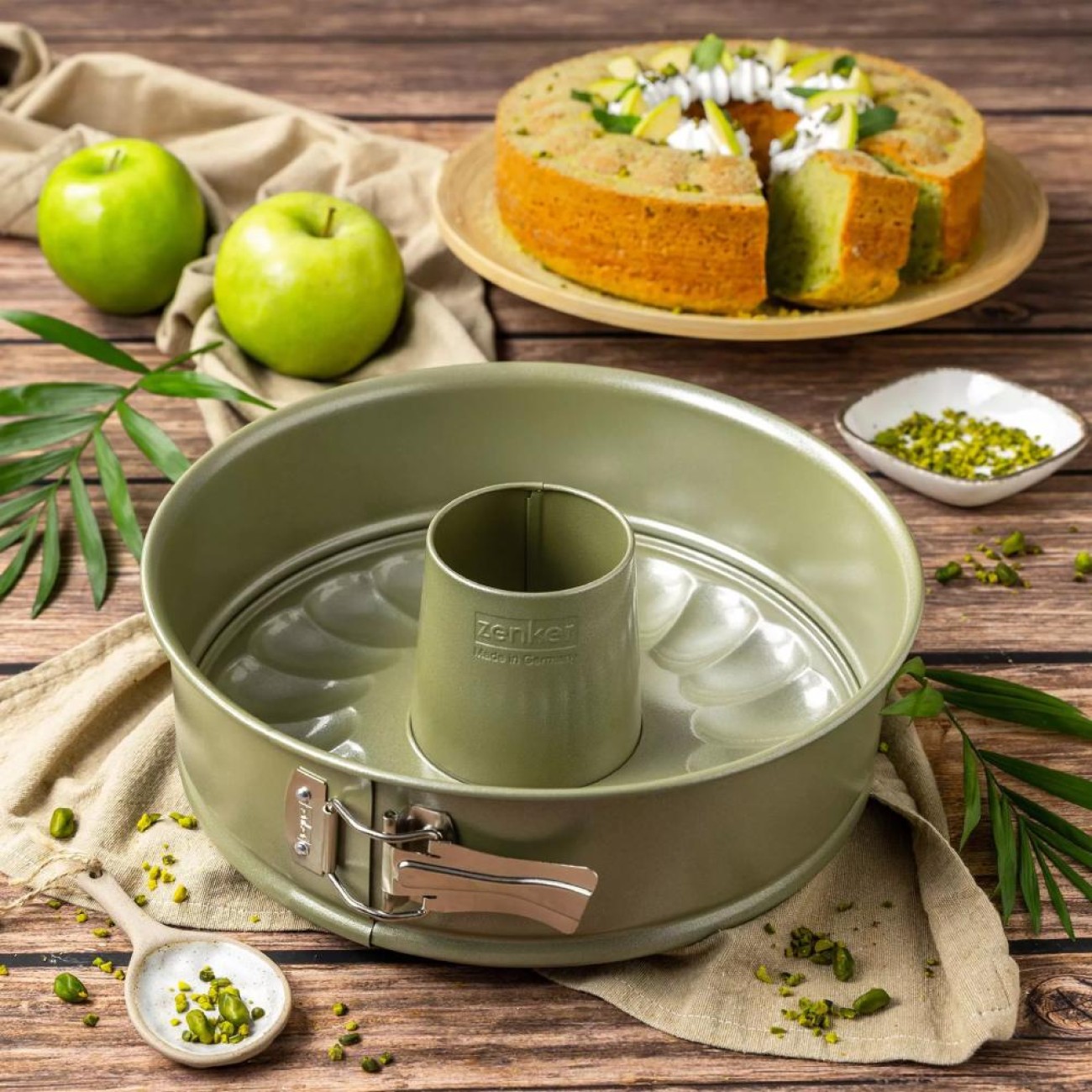 Zenker Φόρμα λυόμενη διπλή 26 εκ. σειρά Green Vision 
 Φόρμες κέικ